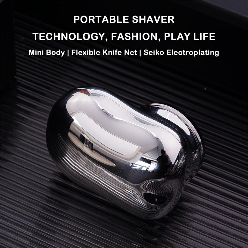 Mini Portable Face Cordless Shavers Rechargeable USB Electric