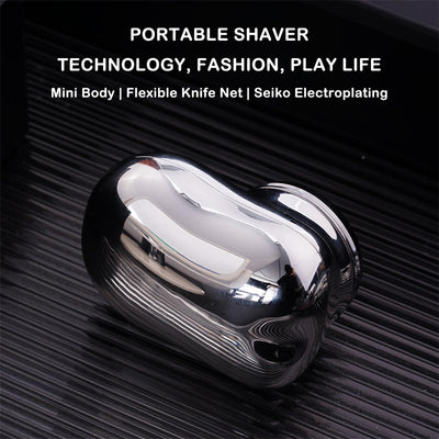 Mini Portable Face Cordless Shavers Rechargeable USB Electric